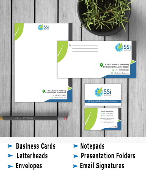 Stationery Design Services for Brand Identity